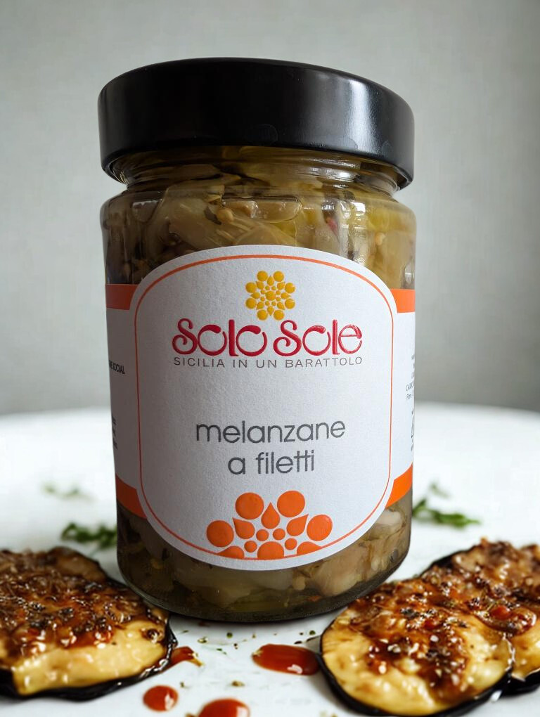 Melanzane a Filetti - lilkové filety v oleji