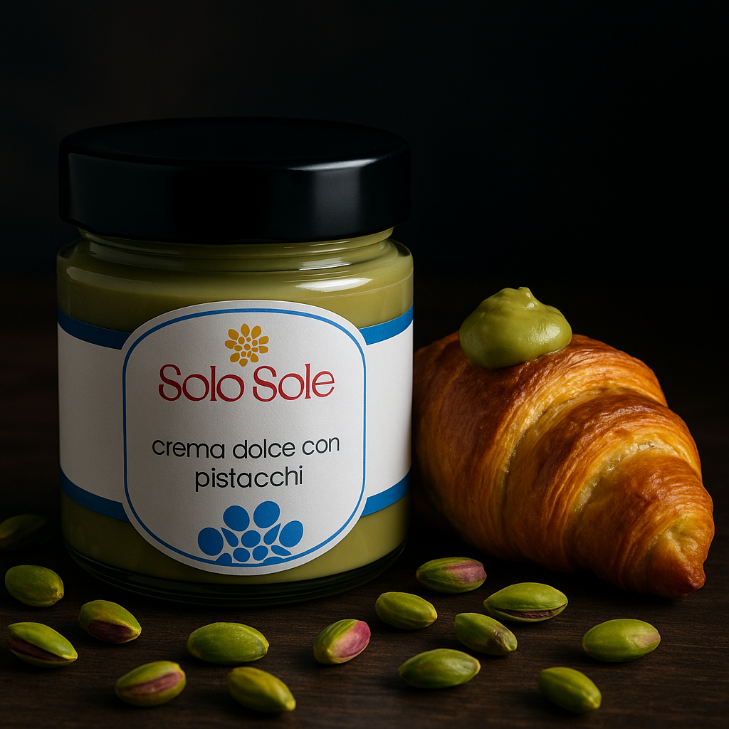 Pistáciový krém – Crema dolce con pistacchi - Obrázek 2